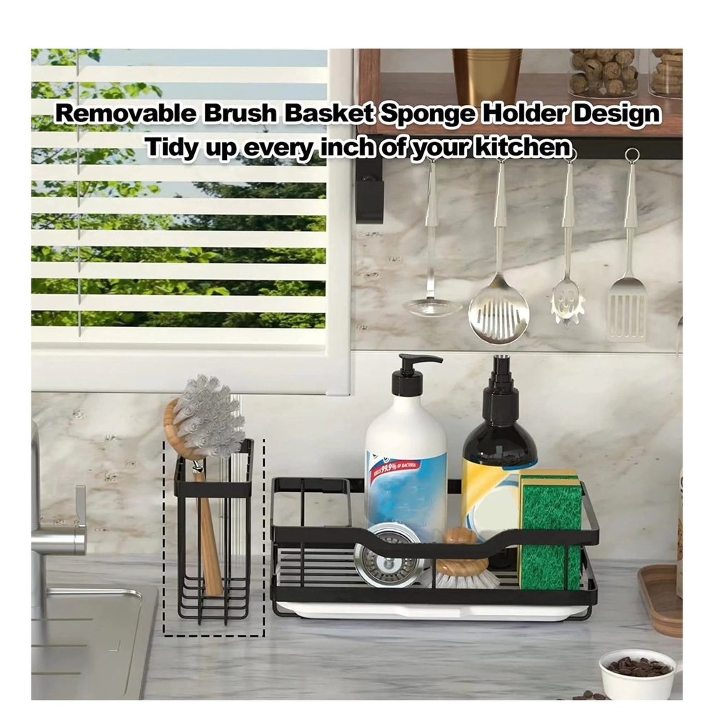 Sleek Black Dish Rack - Picture 4 of 5